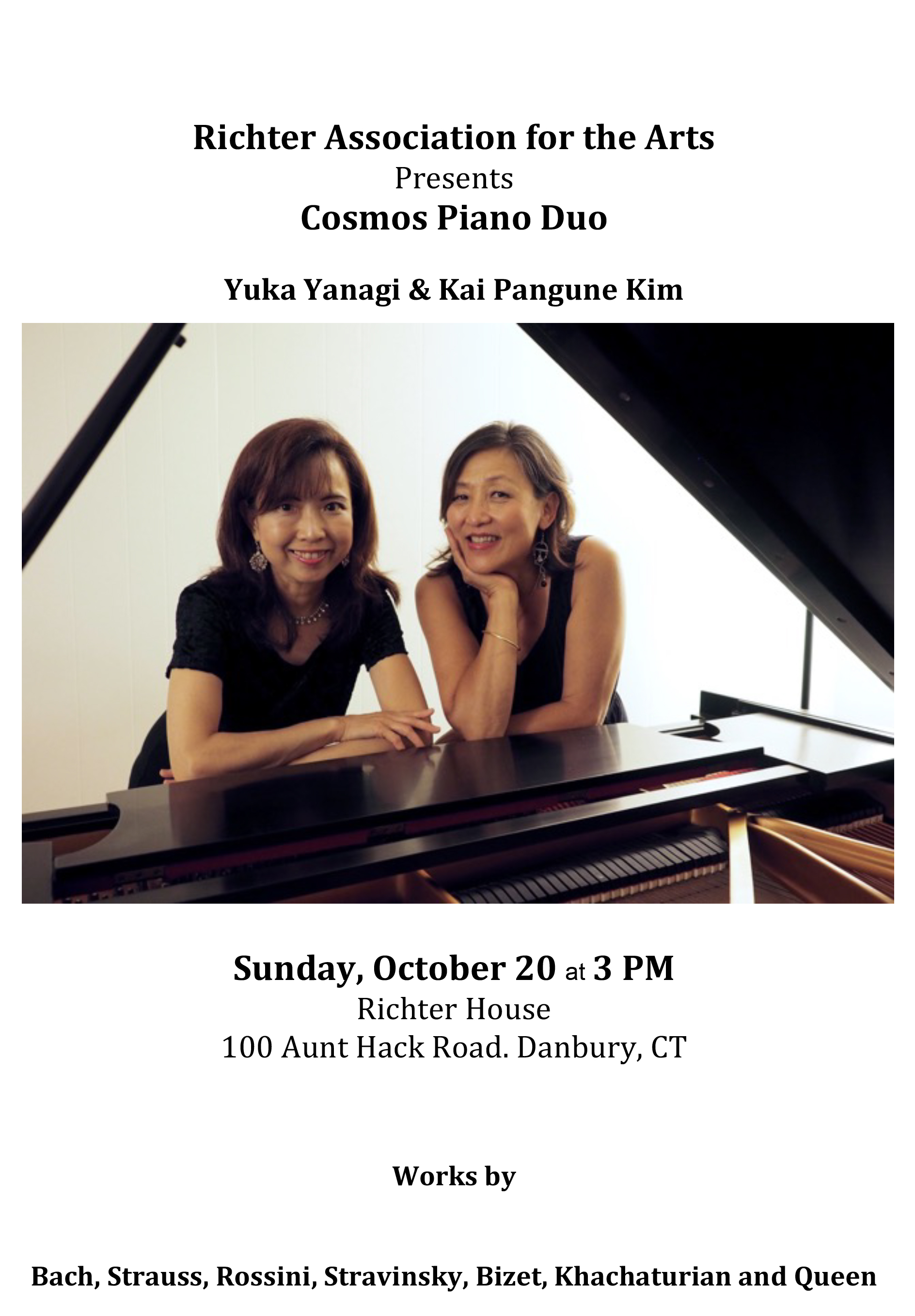 Cosmos piano duo 2019